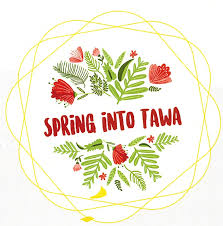 Spring Into Tawa Logo